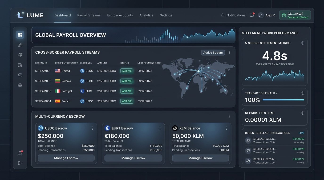 Lume — Global Web3 Payroll Platform